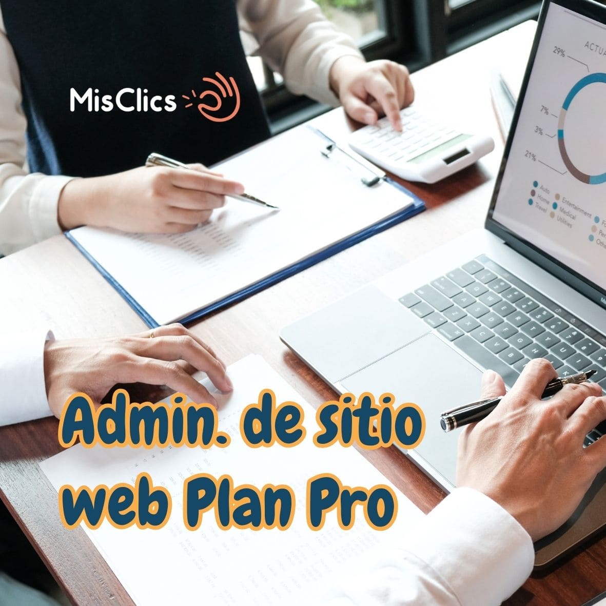 Administración de sitio web Plan Pro