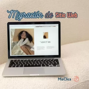 migración de sitio web