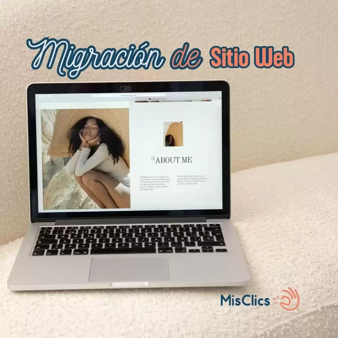 migración de sitio web